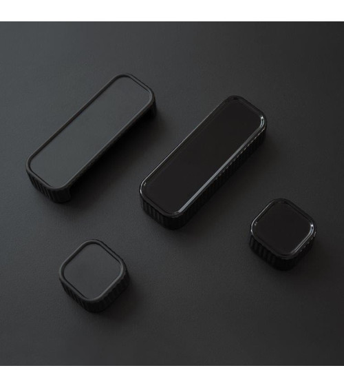 Poignée de meuble noire WEGA poignée design