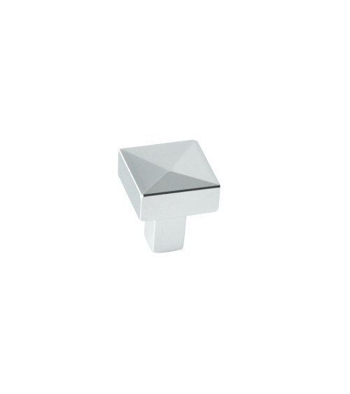 Bouton de meuble chrome poli REGGEA poignée design