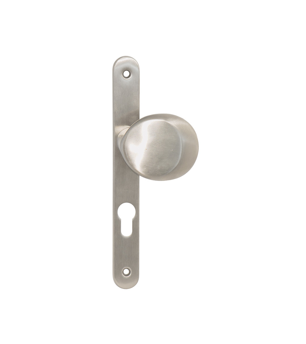Palière étroite inox Amande cylindre 70 EUROWALE
