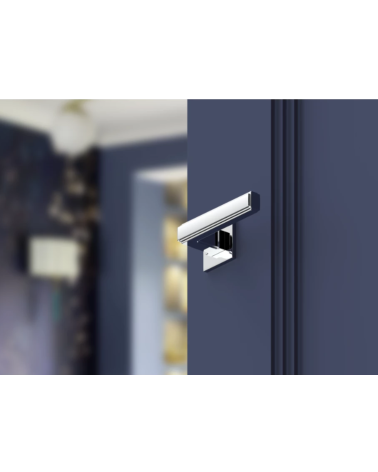 Poignée de porte Royal Slim couleur chrome poli