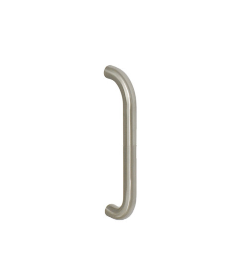 Poignée de tirage simple Bordeaux coudée inox D19 ea200 EUROWALE