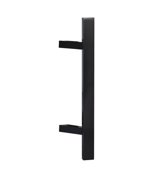 Poignée de tirage déportée Rectangulaire en T noire simple EUROWALE