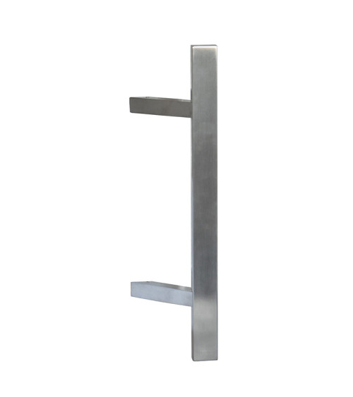 Poignée de tirage déportée Rectangulaire en T inox simple EUROWALE