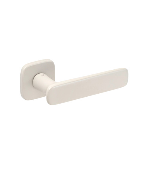 Poignée de porte ivoire mat FLOW poignée design