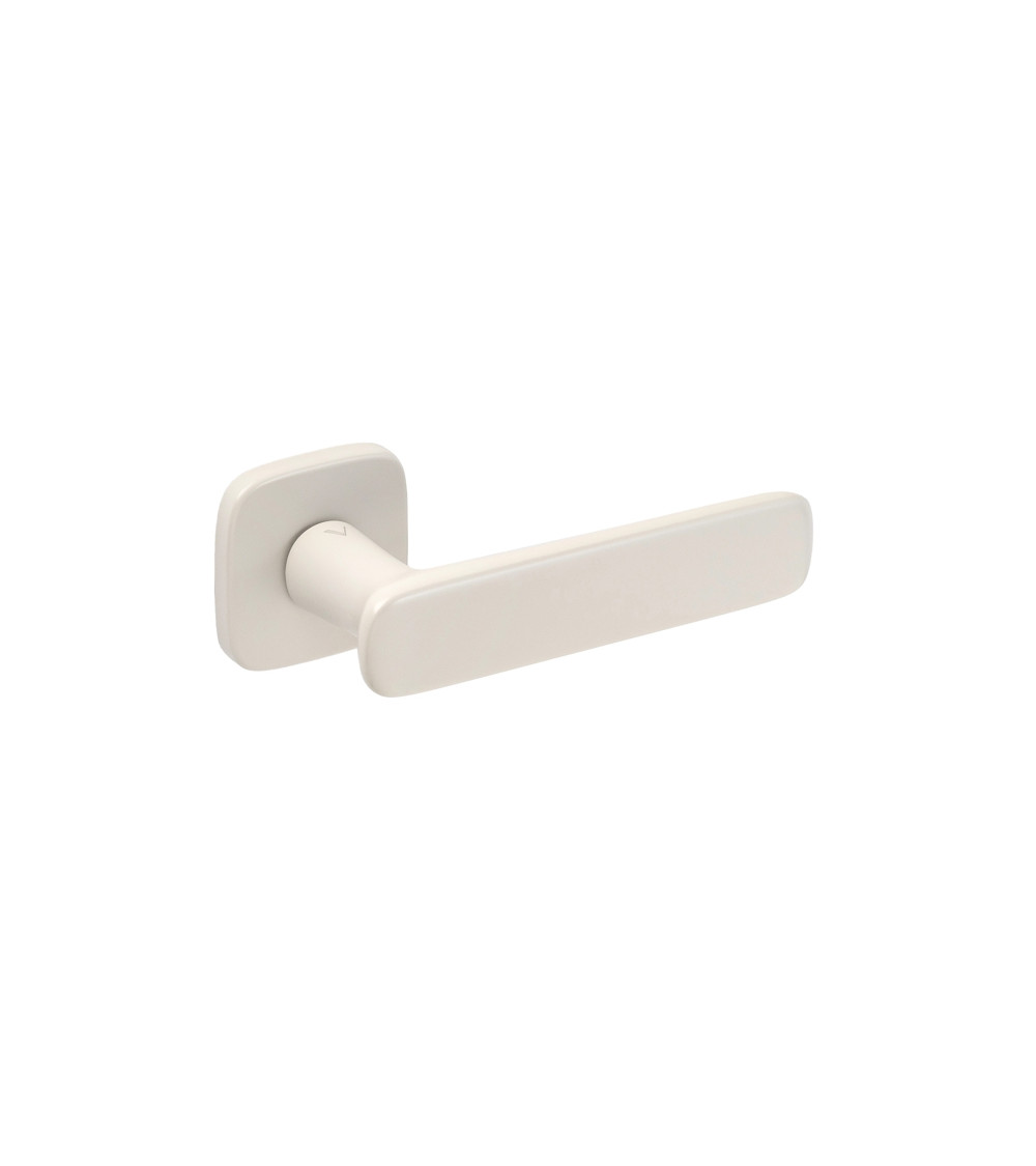 Poignée de porte ivoire mat FLOW poignée design