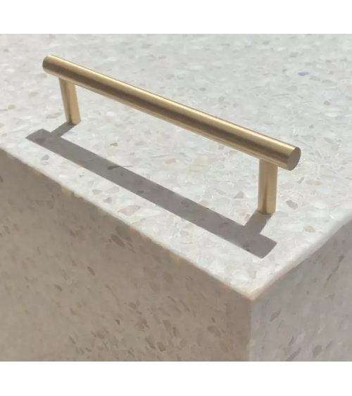 Poignée de meuble en laiton T-Bar