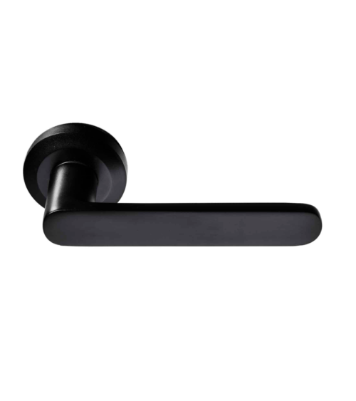 poignée de porte noire  pour les bureaux