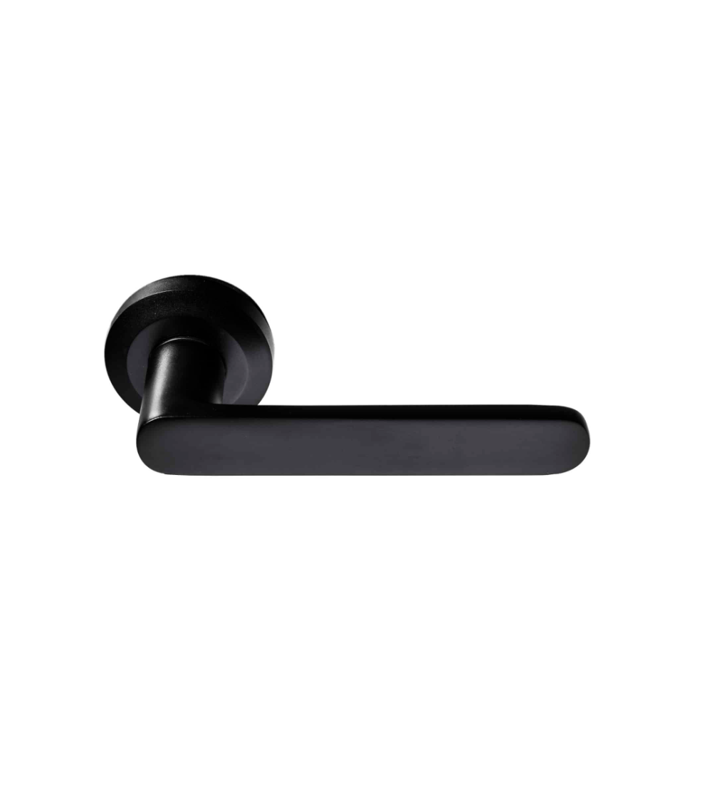 poignée de porte noire  pour les bureaux