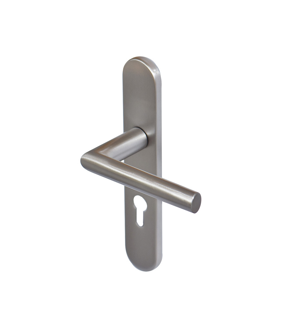 Poignée de porte Cérès réhaussée inox EUROWALE