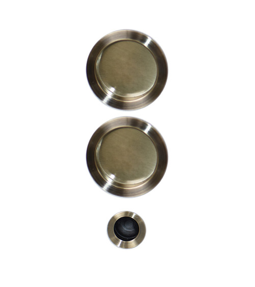 Kit coulissant Bronze cuvettes rondes  BDC