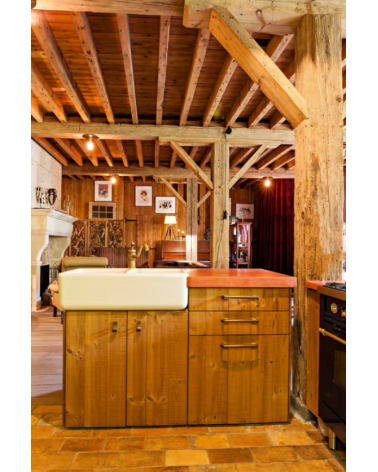 Poignée de meuble unique fabriquée en bronze| MILLA poignées