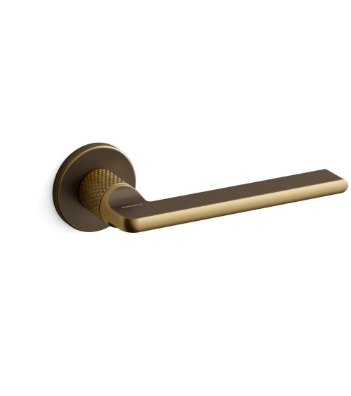Poignée de porte bronze Mandelli Grint poignée design