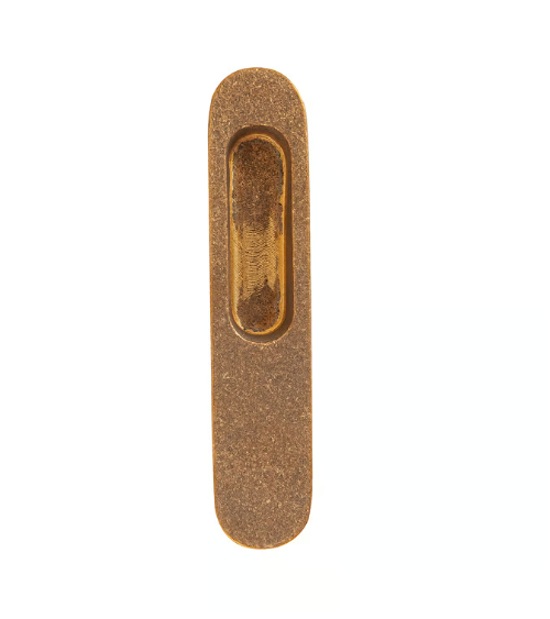 Piece de la poignée de porte PSLD FER VIEILLI -  BRONZE BRUT