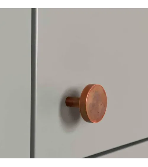 Bouton de meuble en laiton NENA M poignée design