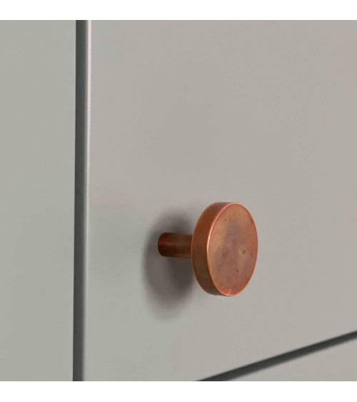 Bouton de meuble en laiton NENA M poignée design