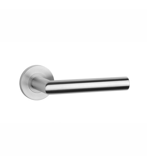 Poignées de porte finition acier inoxydable OVAL 1740