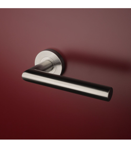Poignées de porte finition acier inoxydable OVAL 1740