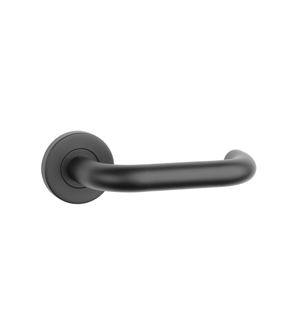 Poignées de porte couleur noir OVAL 1704