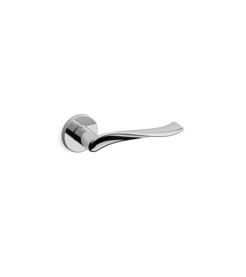 Poignée de porte chrome poli Mandelli Spin poignée design