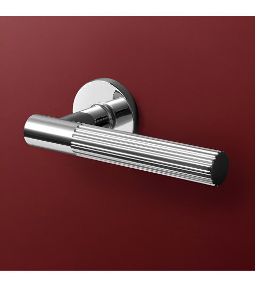 Poignée de porte chrome poli LIVIA poignée design