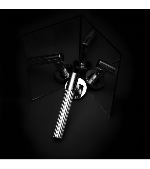 Poignée de porte chrome poli LIVIA poignée design