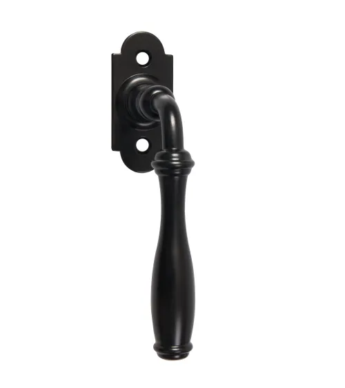 Poignée de fenêtre rétro noire mate – Collection Marguerite
