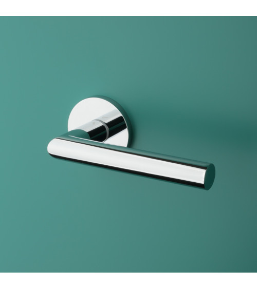 Poignée de porte couleur chrome poli ARABIS poignée design
