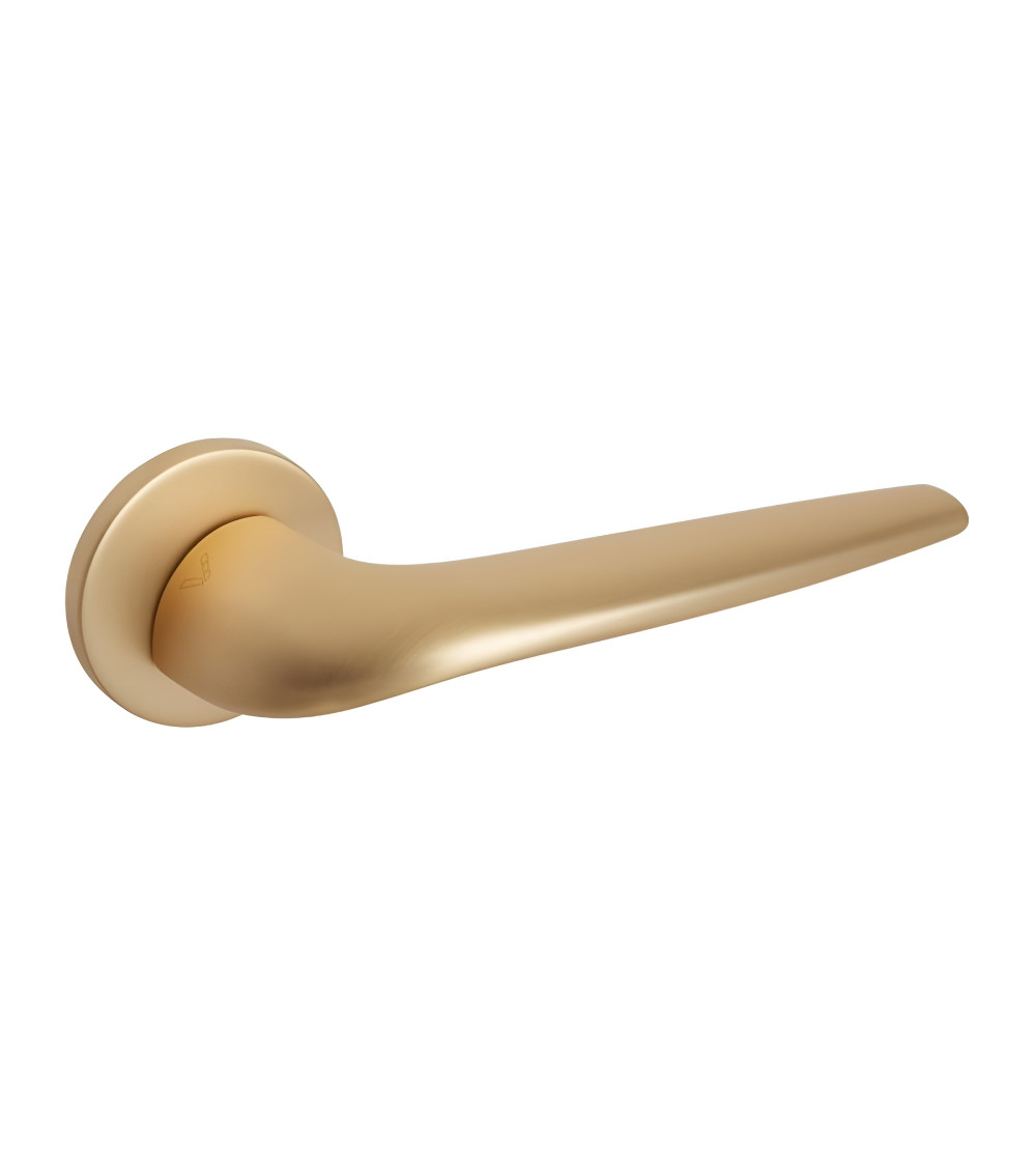 Poignée de porte or satiné JULIA poignée design