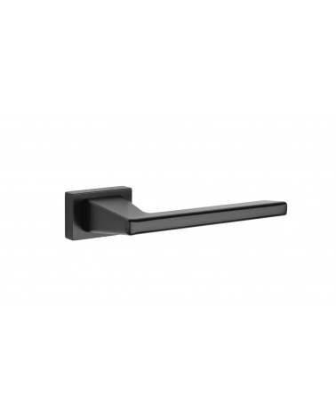 Poignée de porte noire TUPAI 4140 rectangulaire -  poignée design