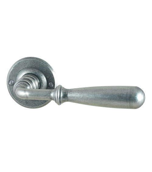 Poignée de porte ancienne FON en fer ronde