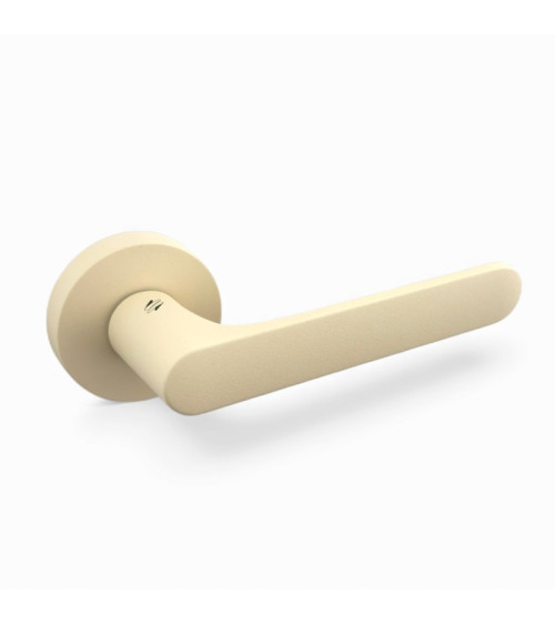 Poignée de porte de couleur Beige - Moon One Ronde