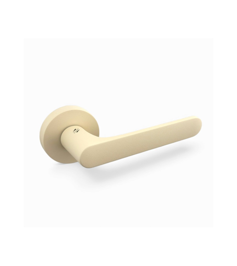 Poignée de porte de couleur Beige - Moon One Ronde
