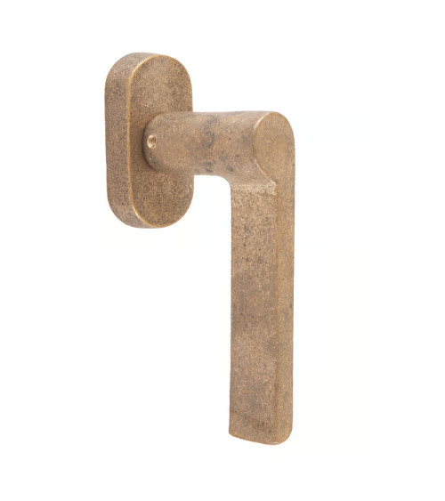 PIECE BEQUILLE DE FENETRE PH1928 /32 BRONZE BRUT (RB)