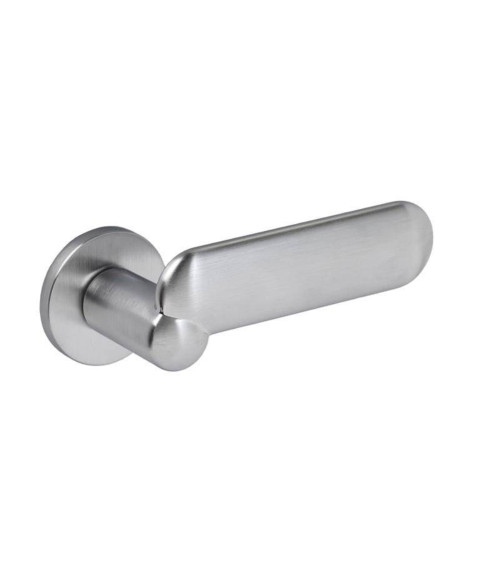 Poignée de porte contemporaine en zamak KELEDRES ronde poignée design