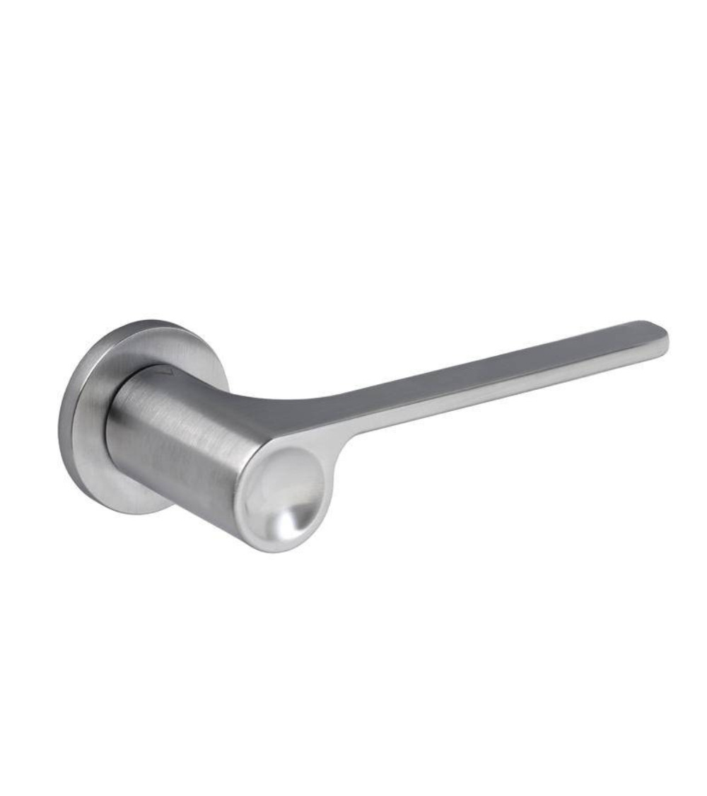 Poignée de porte chrome satiné PLANO poignée design