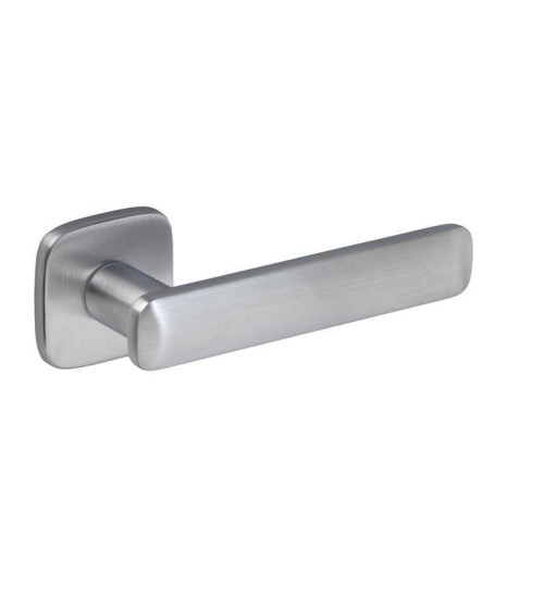Poignée de porte moderne en zamak FORMA carrée arrondie poignée design
