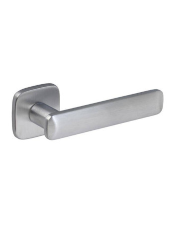 Poignée de porte moderne en zamak FORMA carrée arrondie poignée design