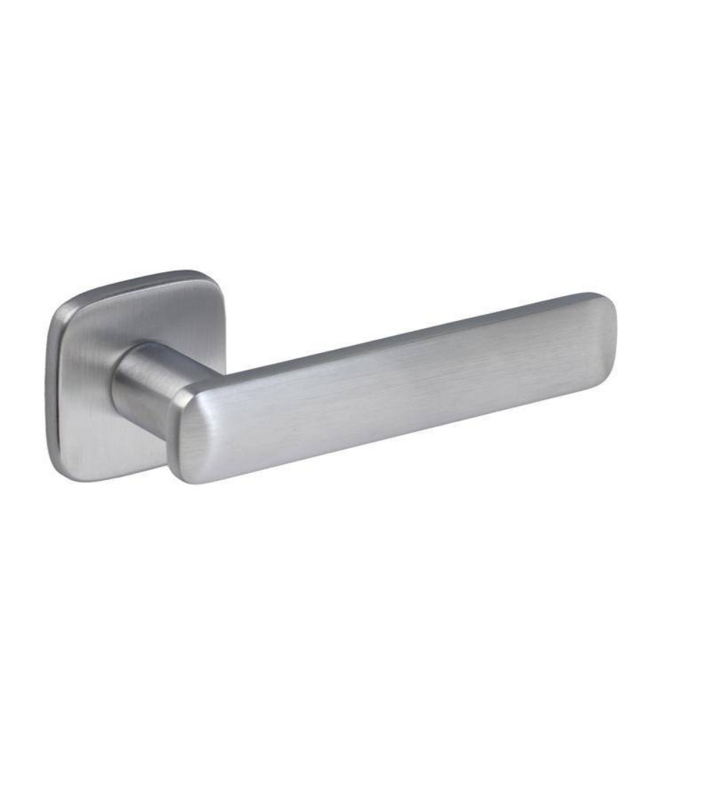Poignée de porte chrome satiné FORMA poignée design