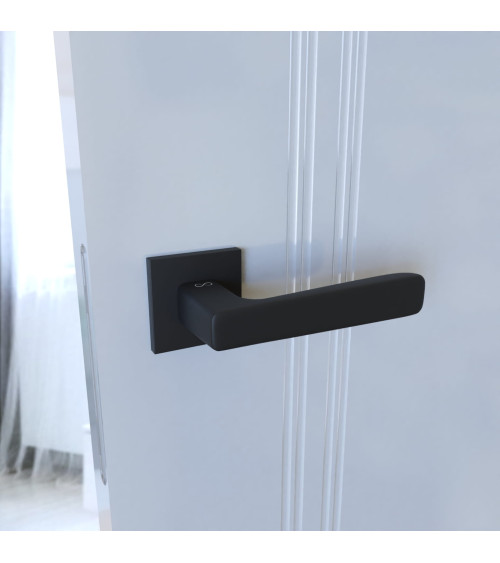 Poignée de porte noire PARMA poignée design