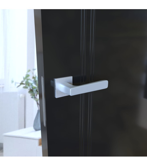 Poignée de porte chrome satiné PARMA poignée design