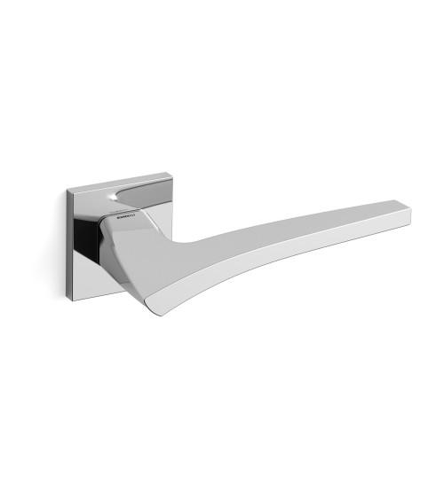 Poignée de porte chrome poli Mandelli Astrid poignée design