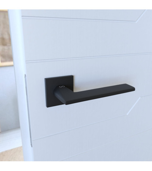 Poignée de porte noire ARA poignée design