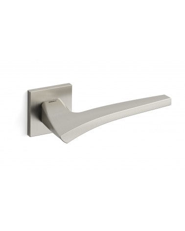 Poignée de porte nickel satiné Mandelli Astrid poignée design