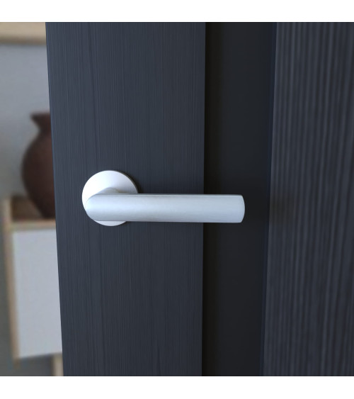 Poignée de porte chrome satiné TORINO poignée design