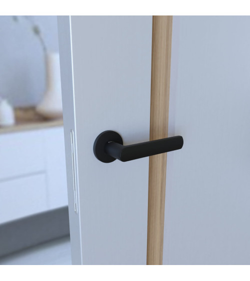 Poignée de porte noire TORINO poignée design
