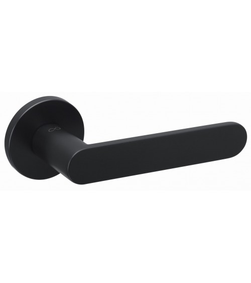 Poignée de porte noire Line Vénus poignée design