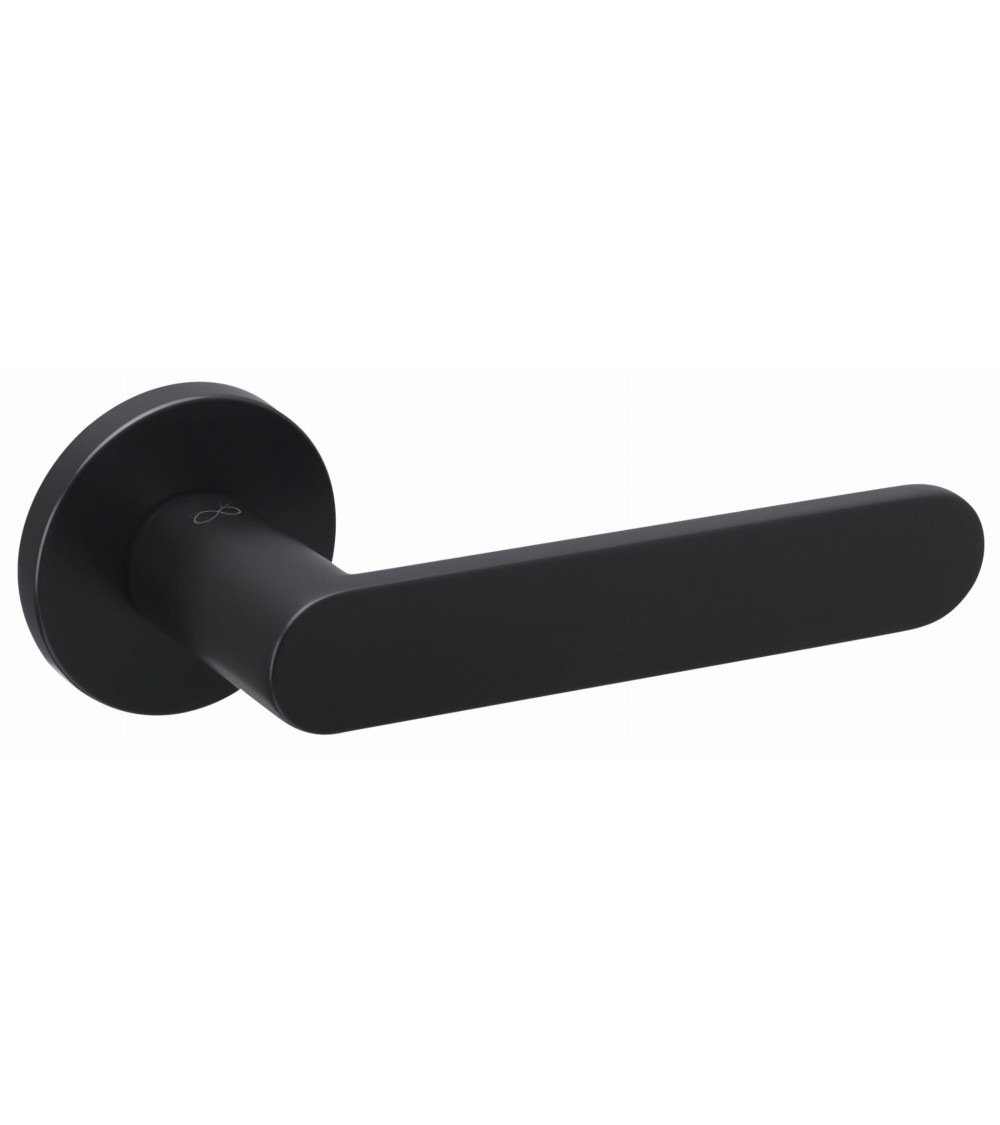 Poignée de porte noire Line Vénus poignée design