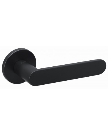 Poignée de porte noire Line Vénus poignée design