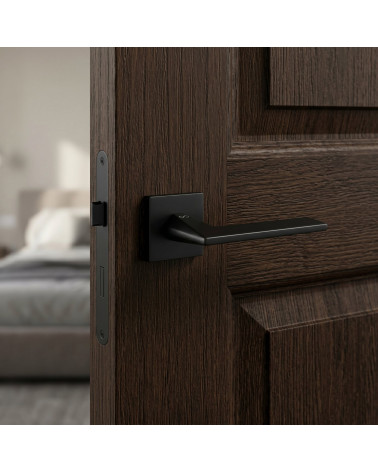Poignée de porte couleur noire ARA