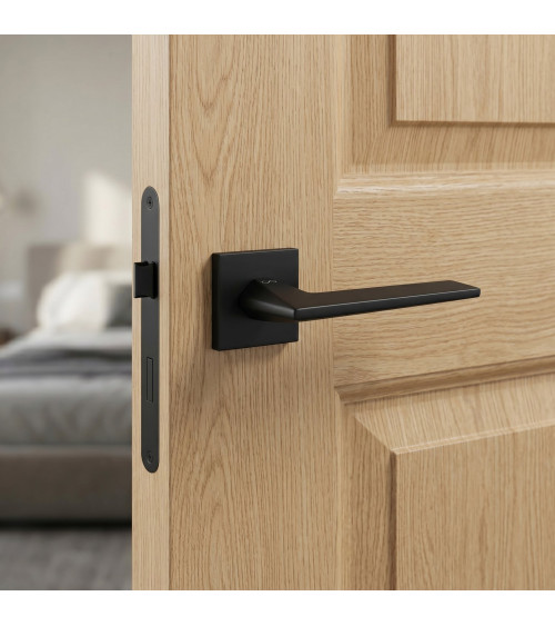 Poignée de porte noire ARA poignée design